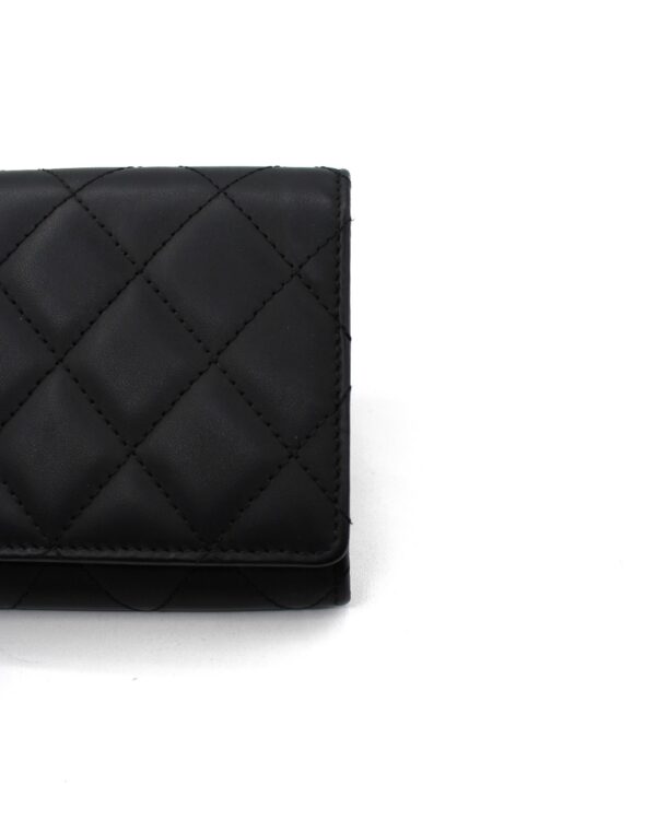 Portafoglio Chanel Cambon In Pelle Nera