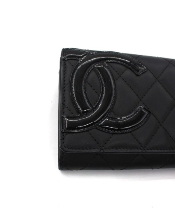 Portafoglio Chanel Cambon In Pelle Nera