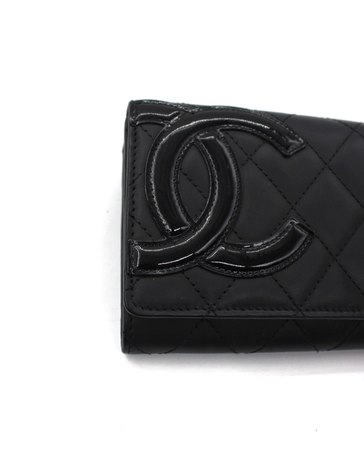 Portafoglio Chanel Cambon In Pelle Nera thumb