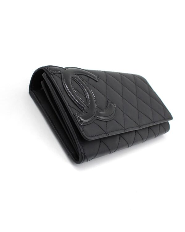 Portafoglio Chanel Cambon In Pelle Nera