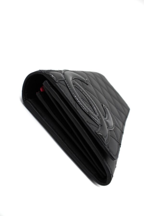 Portafoglio Chanel Cambon In Pelle Nera