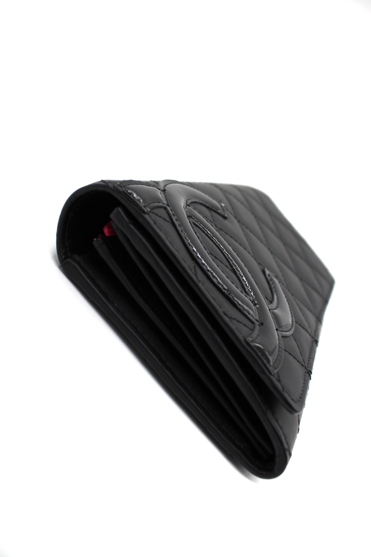 Portafoglio Chanel Cambon In Pelle Nera thumb