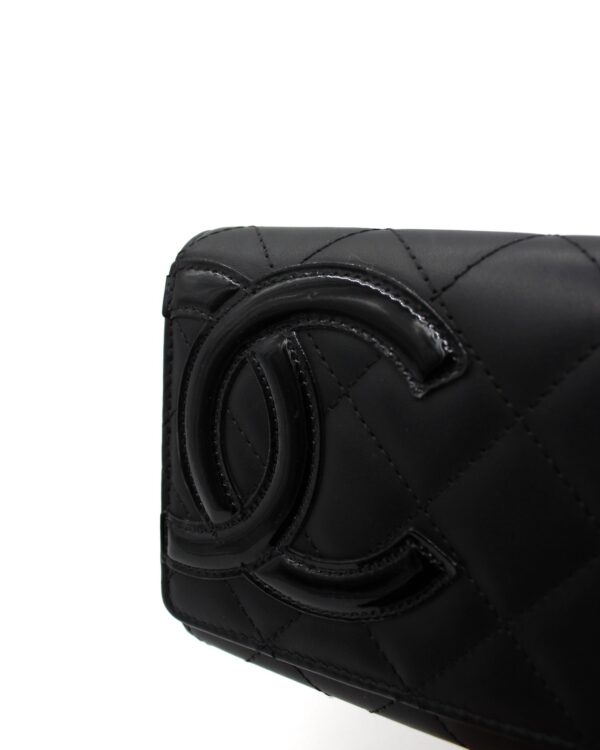 Portafoglio Chanel Cambon In Pelle Nera