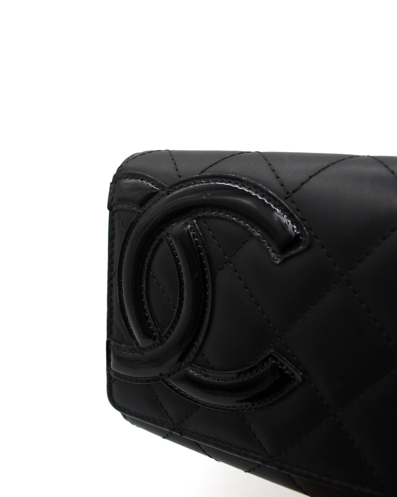 Portafoglio Chanel Cambon In Pelle Nera thumb