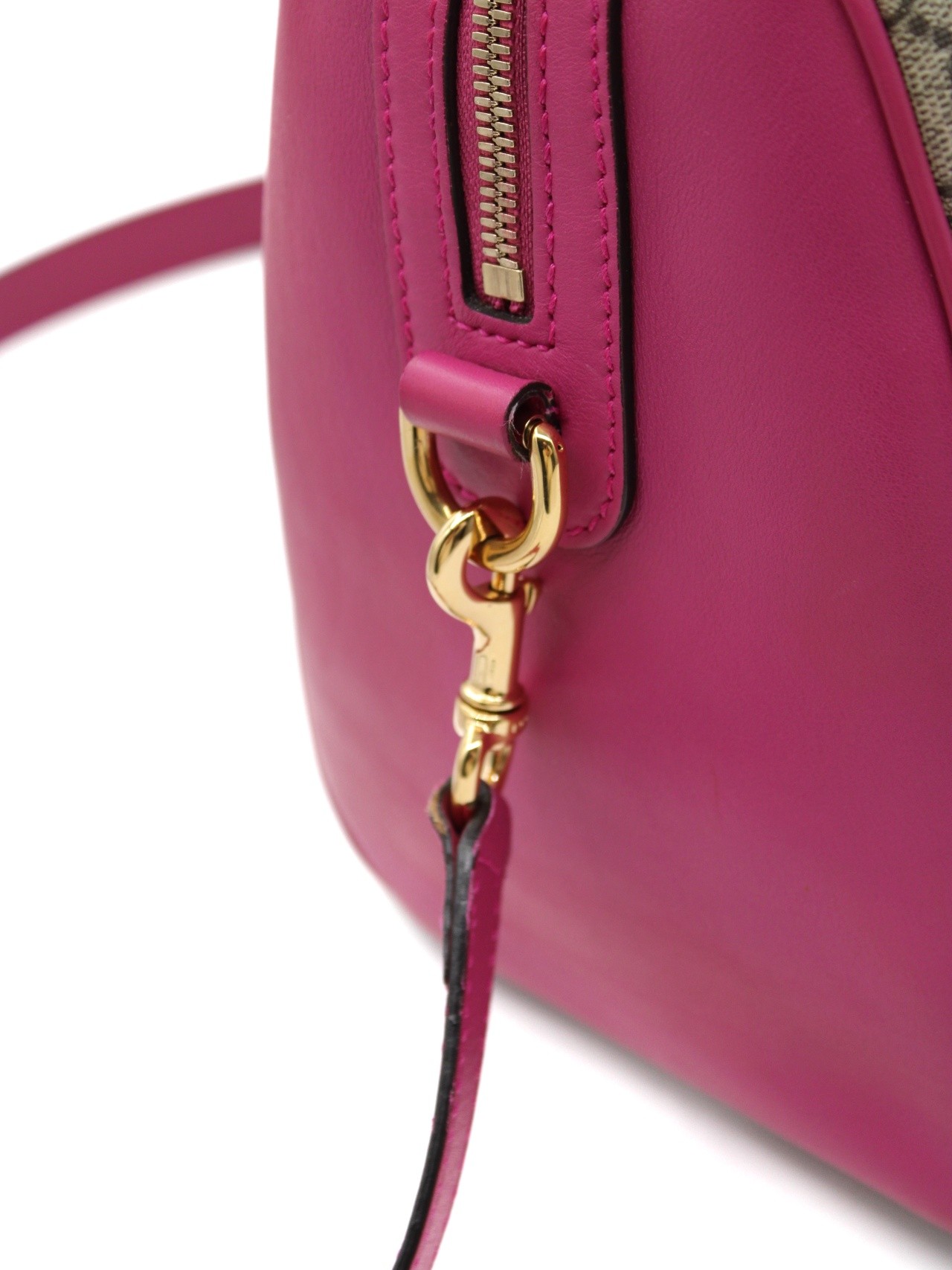 Bauletto Gucci Boston GG Supreme e Pelle thumb