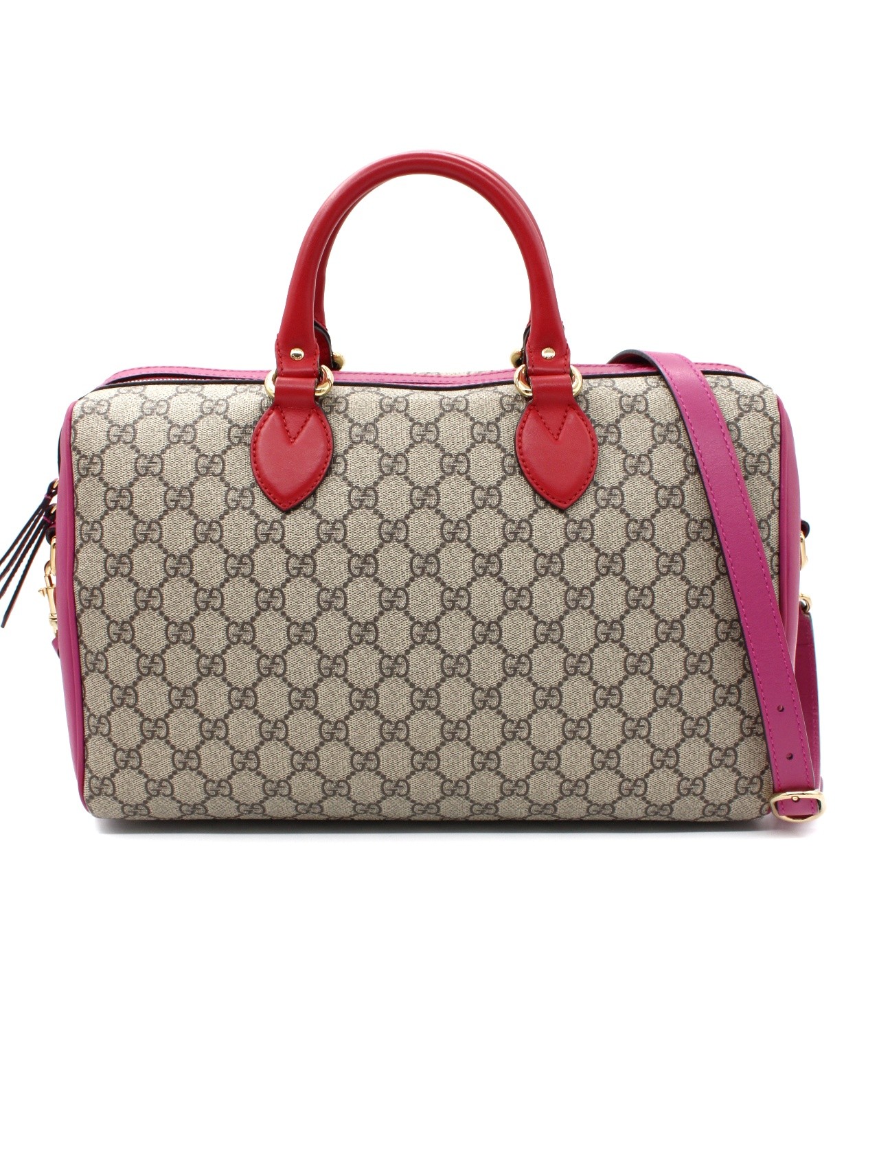 Bauletto Gucci Boston GG Supreme e Pelle thumb