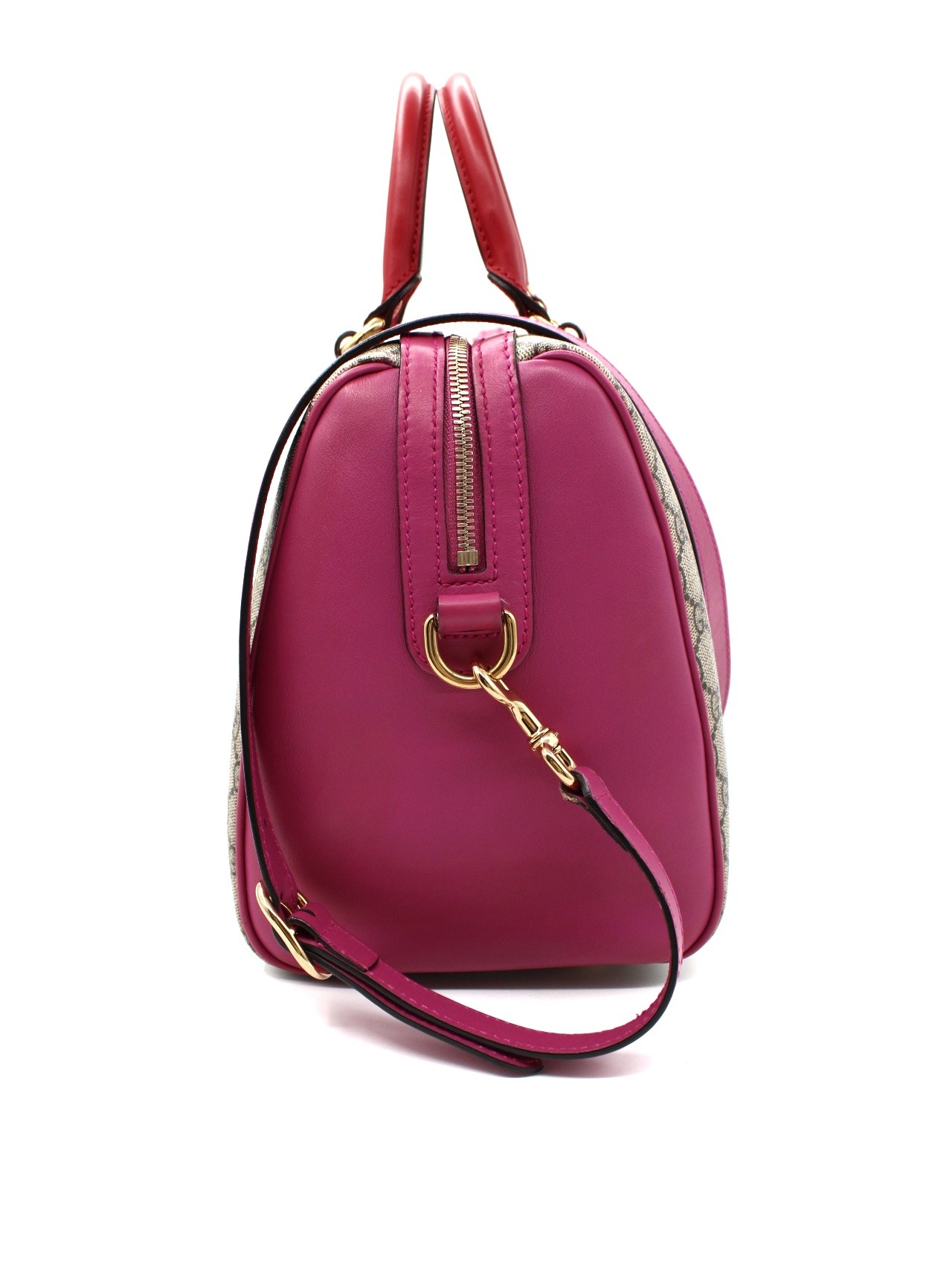 Bauletto Gucci Boston GG Supreme e Pelle thumb