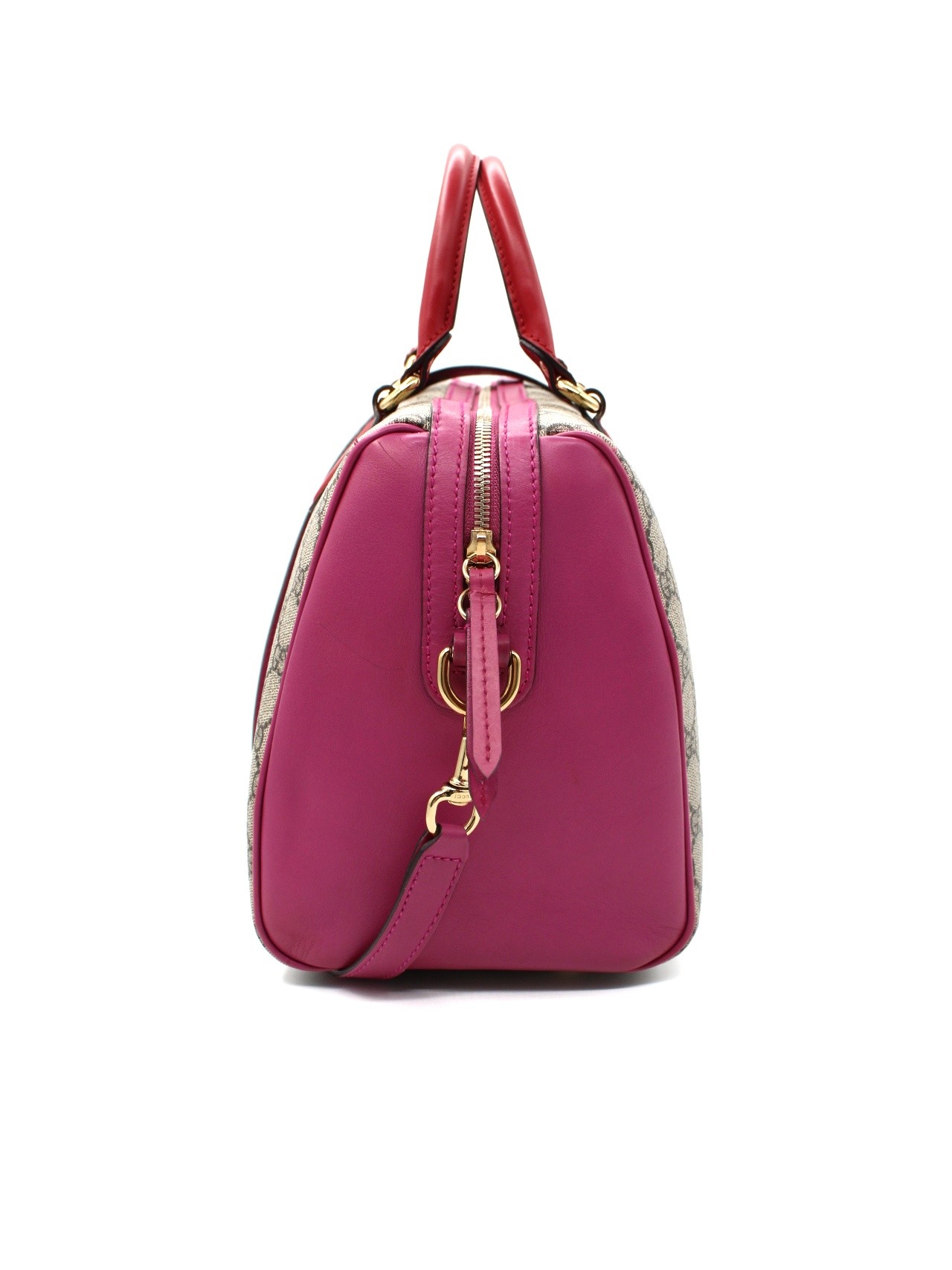 Bauletto Gucci Boston GG Supreme e Pelle thumb