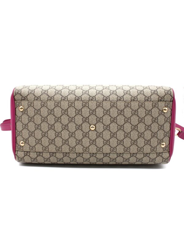 Bauletto Gucci Boston GG Supreme e Pelle