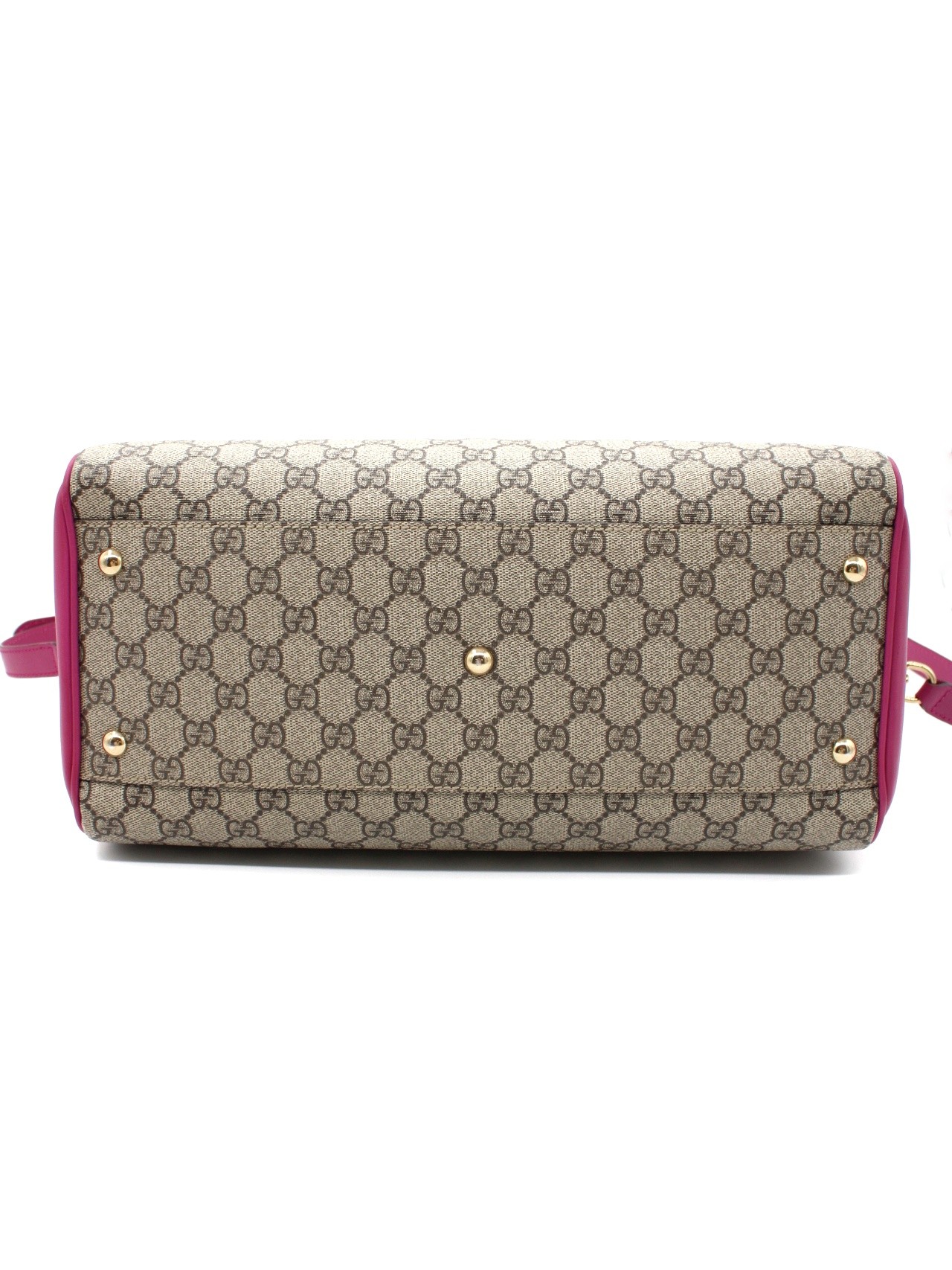 Bauletto Gucci Boston GG Supreme e Pelle thumb