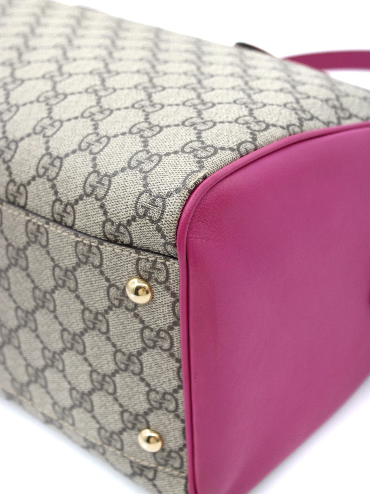 Bauletto Gucci Boston GG Supreme e Pelle thumb