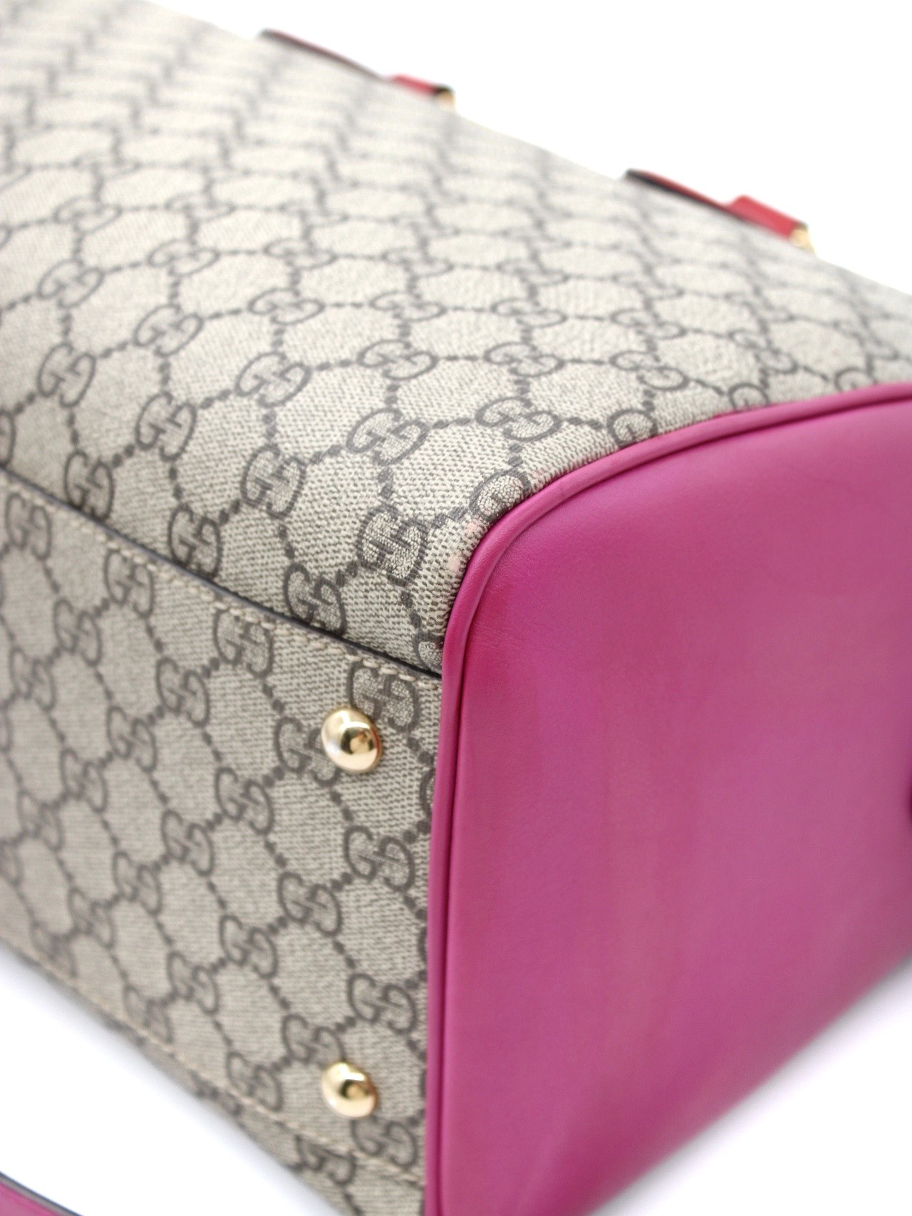 Bauletto Gucci Boston GG Supreme e Pelle thumb