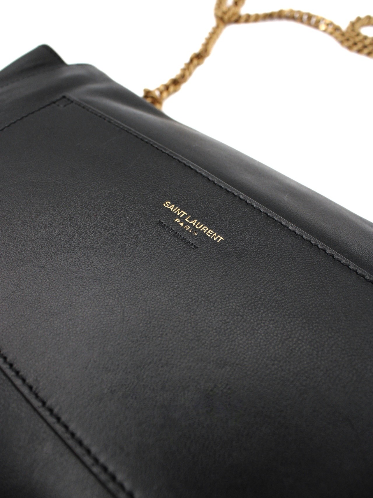 Borsa Saint Laurent Kate medium Reversibile pelle e suede thumb