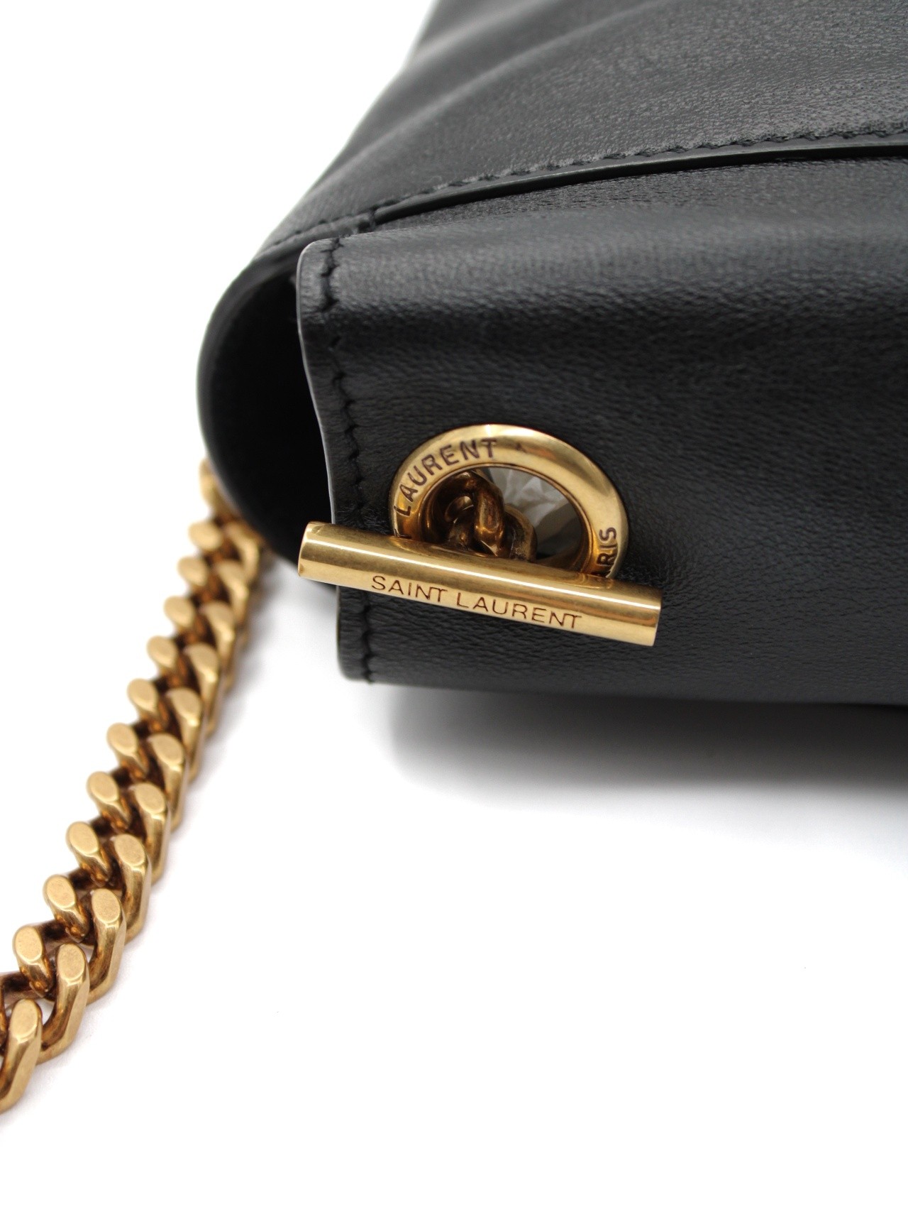 Borsa Saint Laurent Kate medium Reversibile pelle e suede thumb