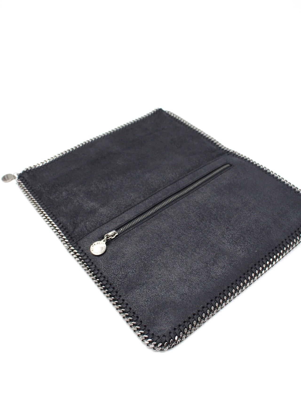 Pochette Stella McCartney Continental blu notte thumb