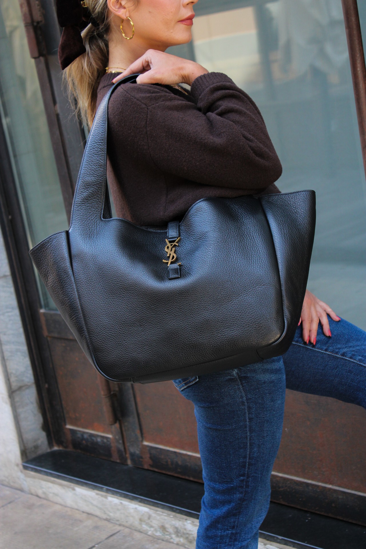 Borsa Saint Laurent Le 5 À 7 Bea thumb