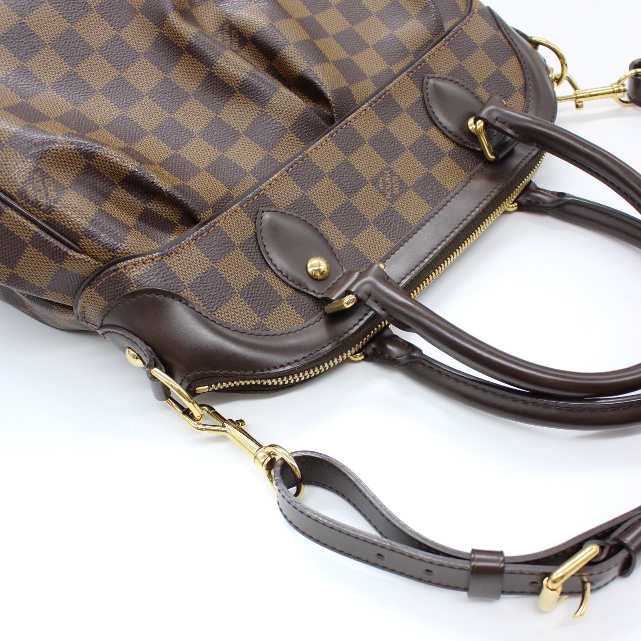 Borsa Louis Vuitton Trevi PM Damier Ebene thumb