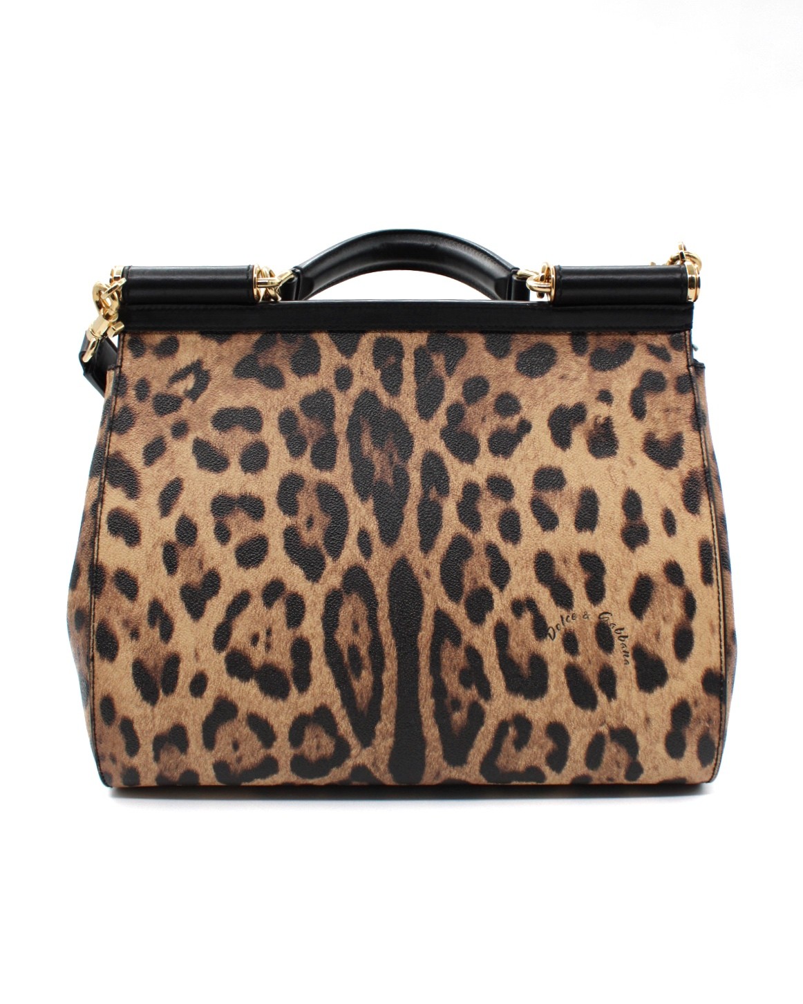 Borsa Dolce & Gabbana Miss Sicily Grande Leopardata thumb