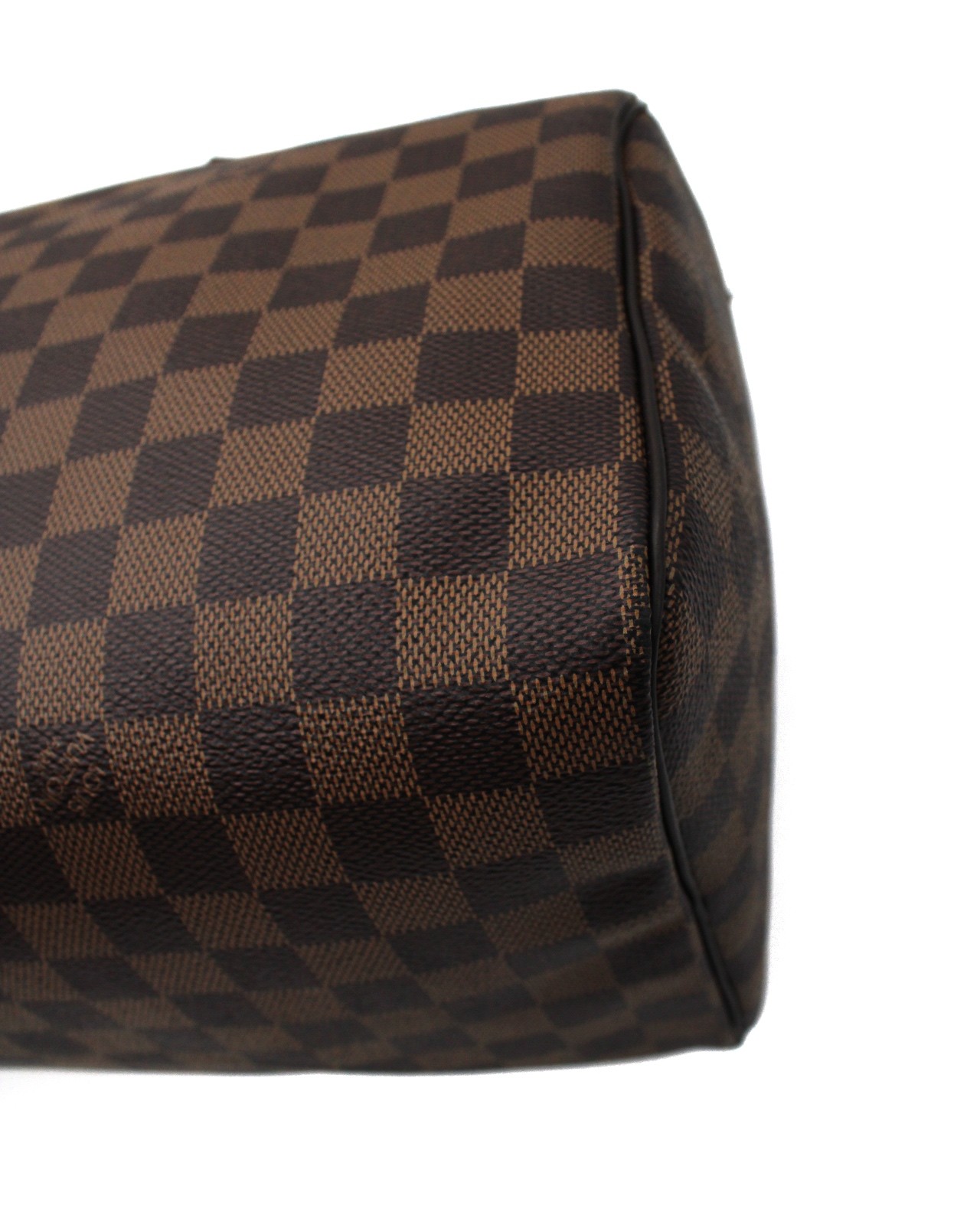 Borsa Louis Vuitton Speedy 35 Damier Ebene Con Iniziali thumb