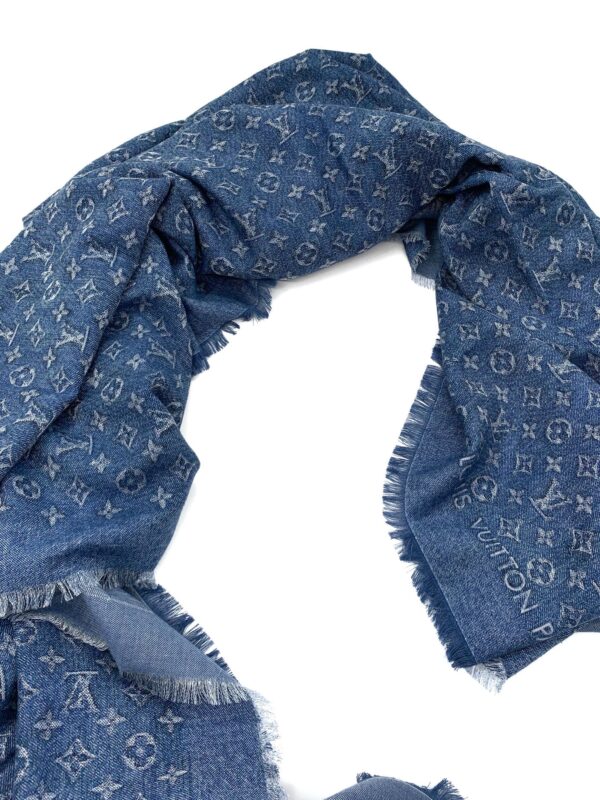 Scialle Louis Vuitton Denim
