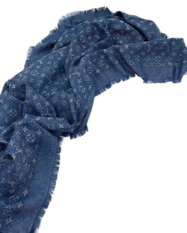 Scialle Louis Vuitton Denim