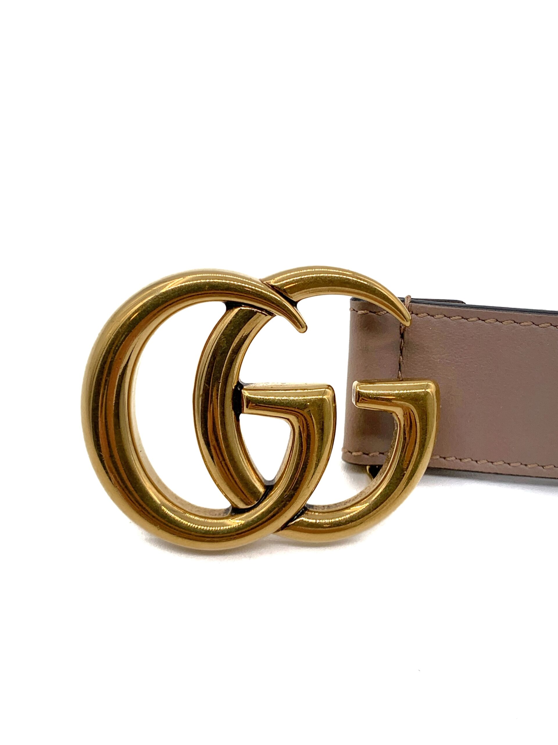 Cintura Gucci Marmont 3 GG Supreme e Pelle thumb
