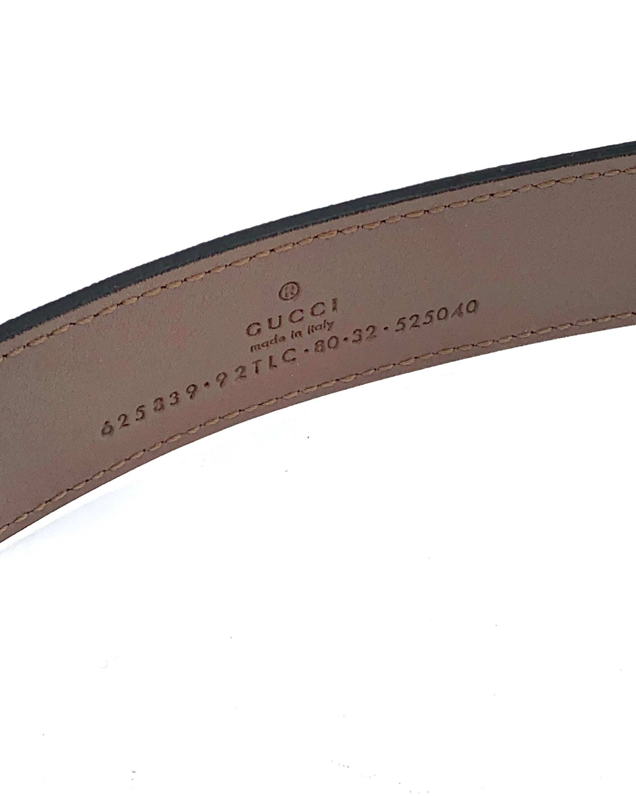 Cintura Gucci Marmont 3 GG Supreme e Pelle thumb