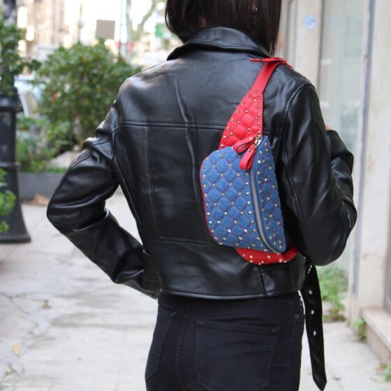 Marsupio Valentino Rockstud Spike