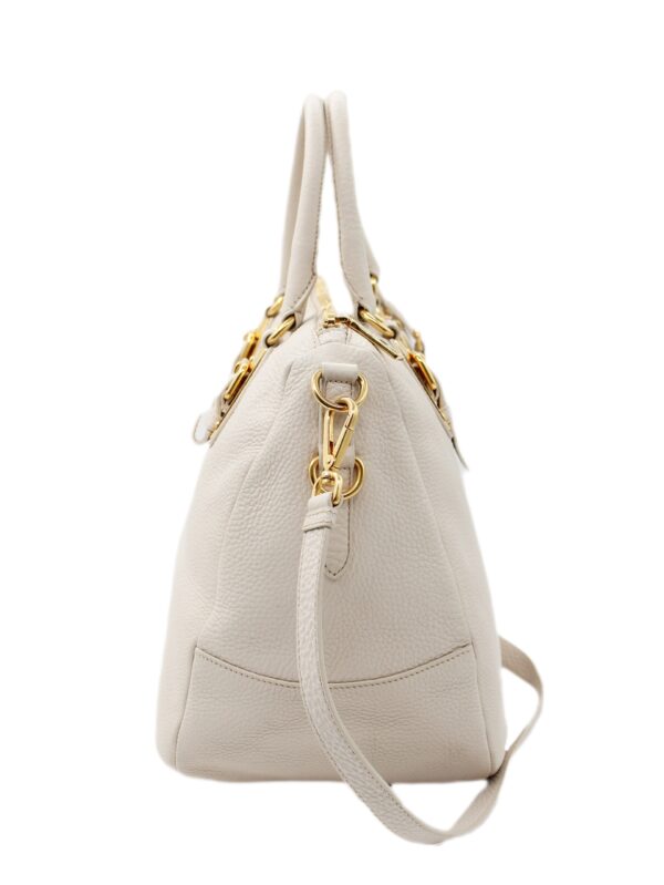 Shopper Prada in pelle martellata