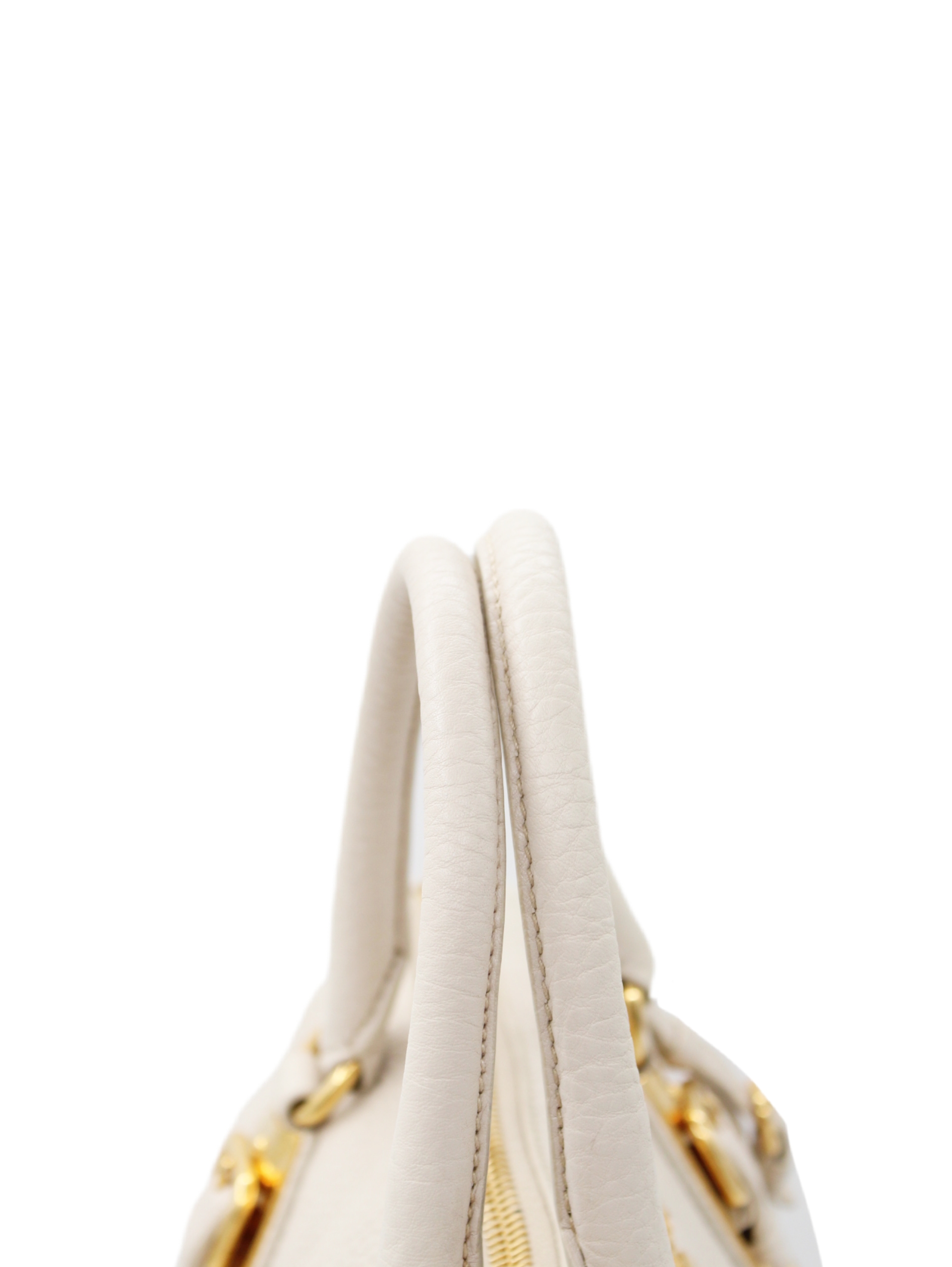 Shopper Prada in pelle martellata thumb