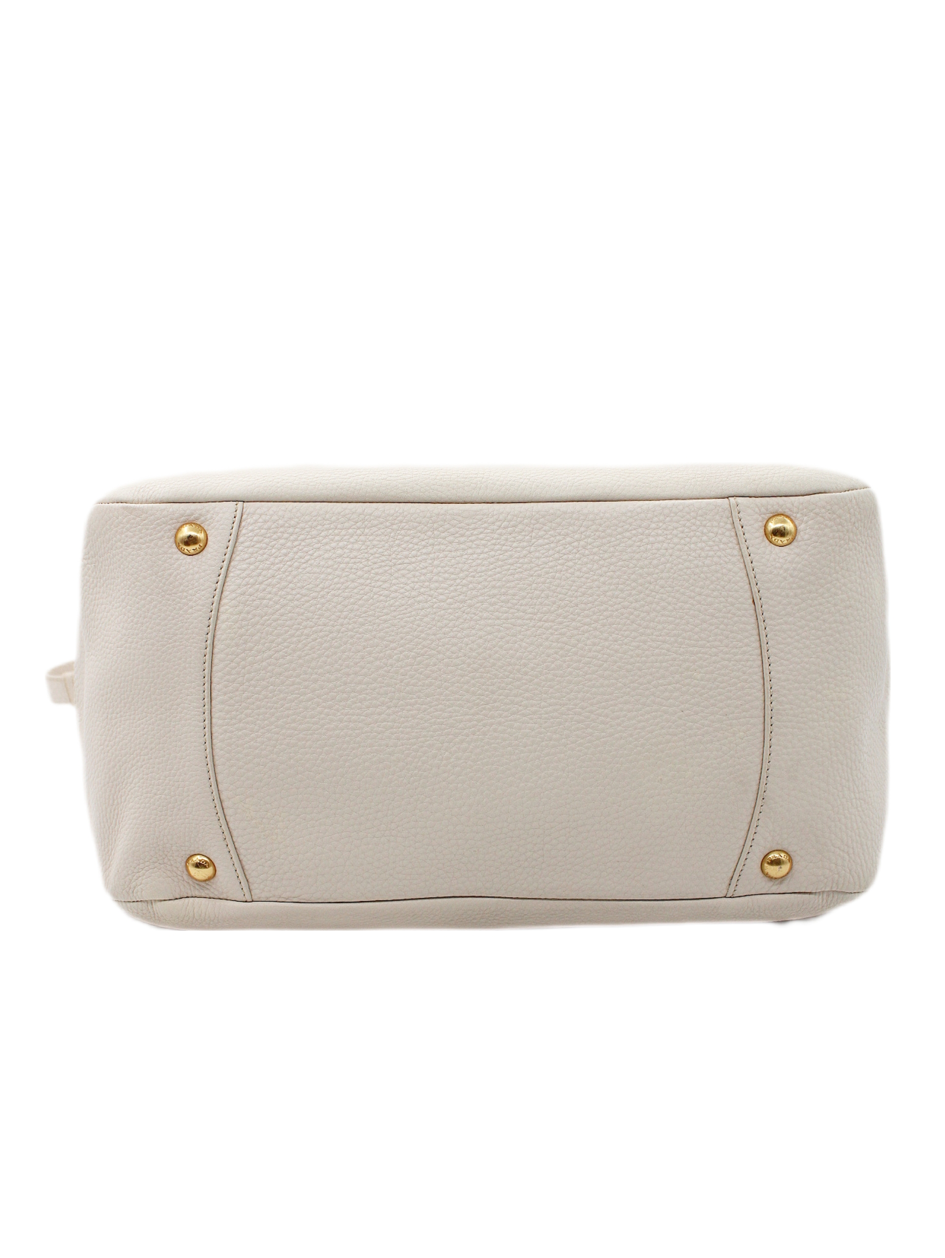 Shopper Prada in pelle martellata thumb