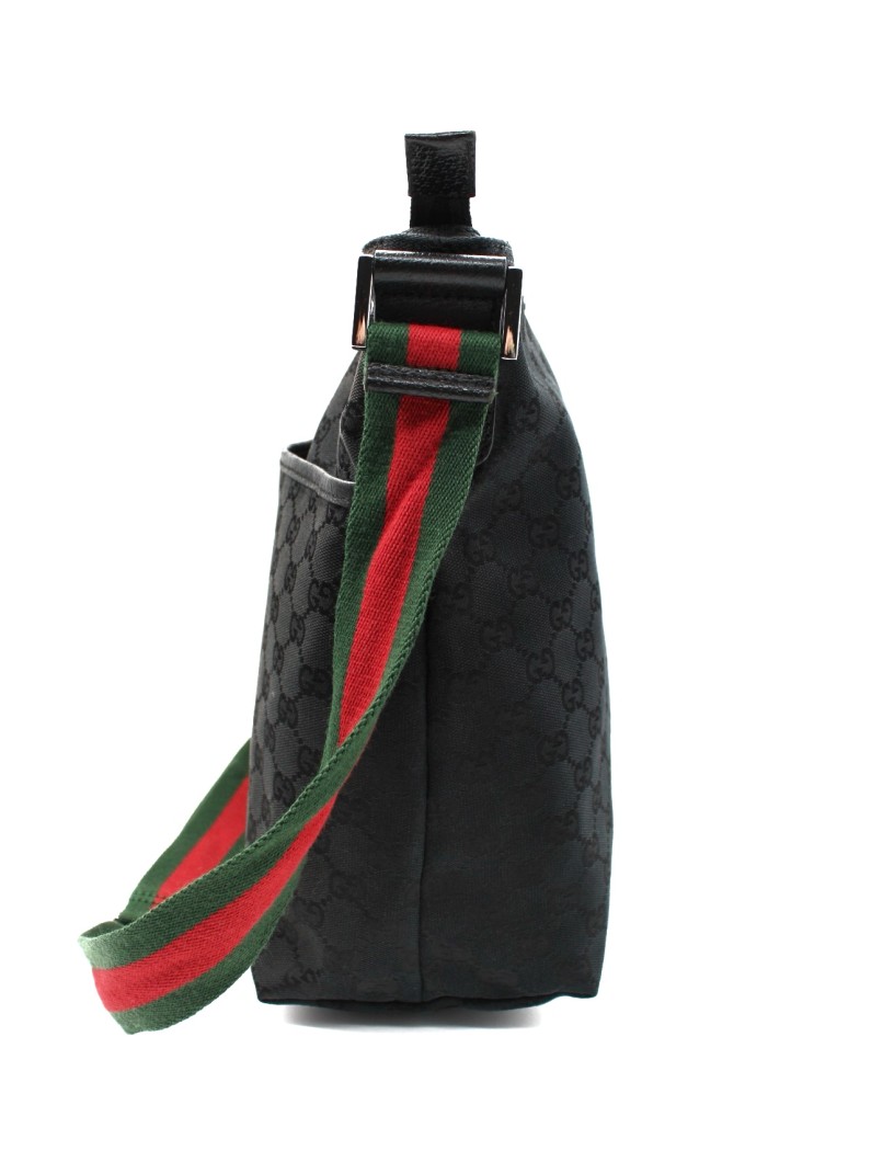 Tracolla Gucci Web in Tessuto GG thumb