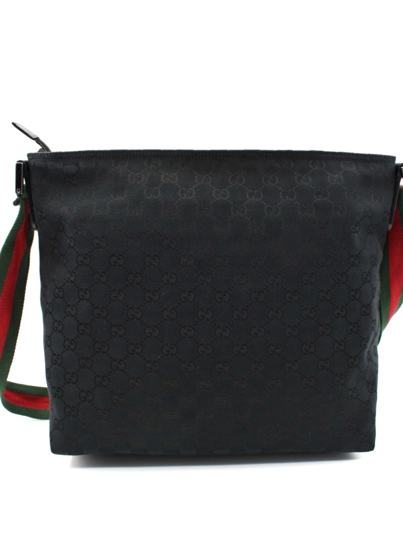 Tracolla Gucci Web in Tessuto GG thumb