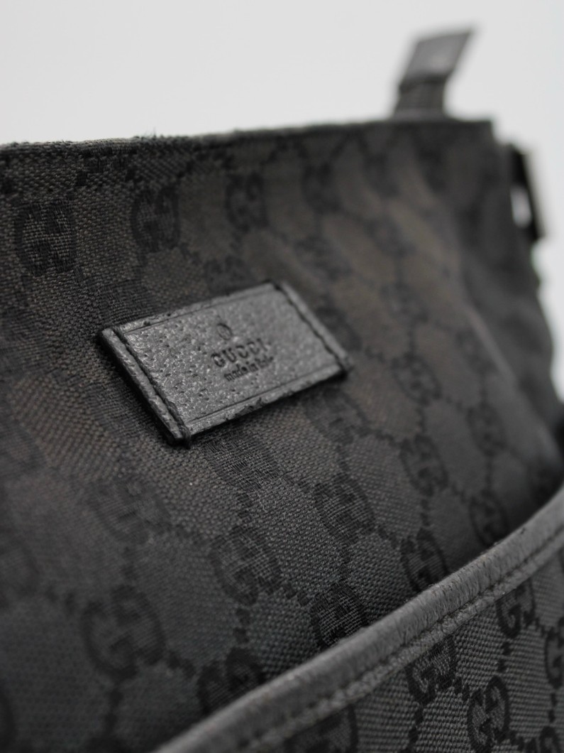 Tracolla Gucci Web in Tessuto GG thumb