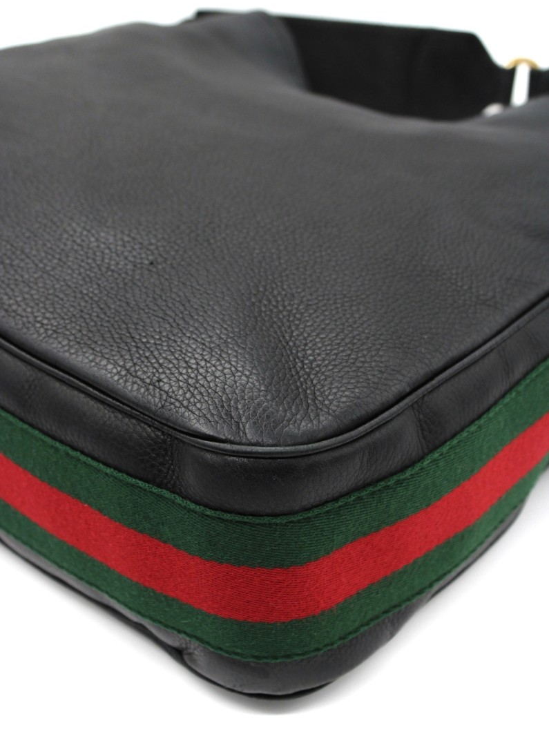 Borsa Gucci Heritage con striscia web thumb