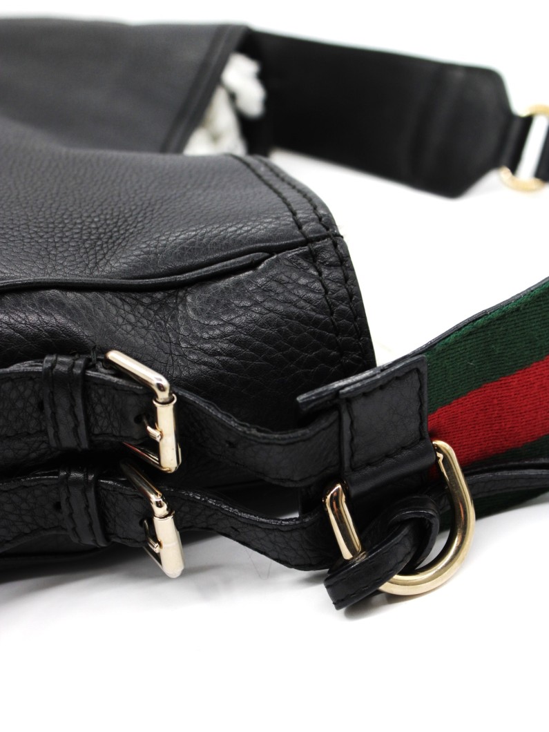 Borsa Gucci Heritage con striscia web thumb