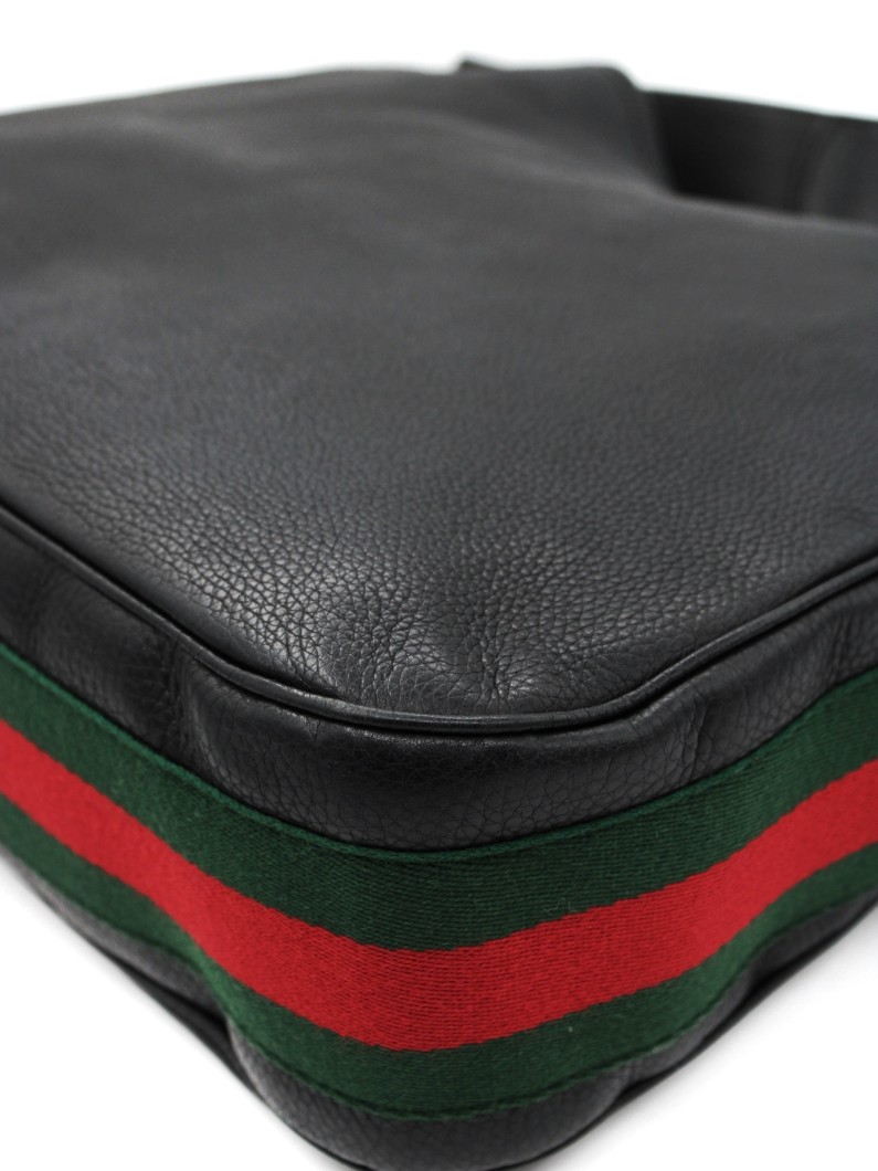 Borsa Gucci Heritage con striscia web thumb