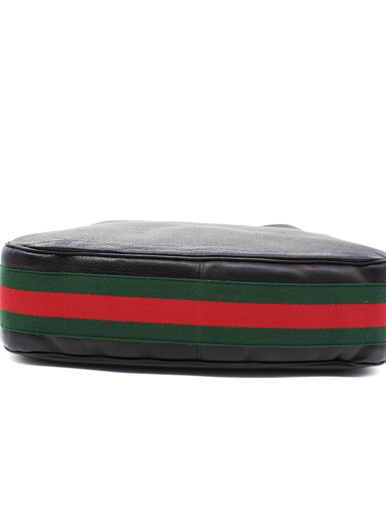 Borsa Gucci Heritage con striscia web thumb