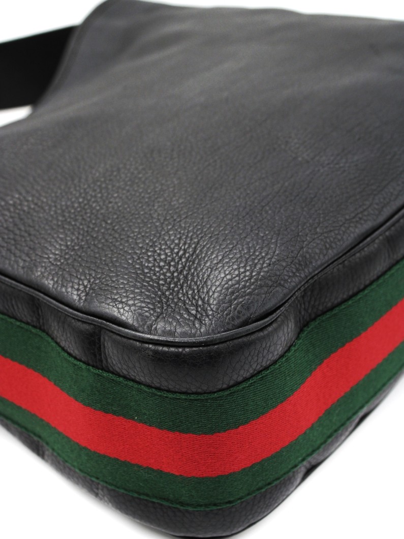 Borsa Gucci Heritage con striscia web thumb