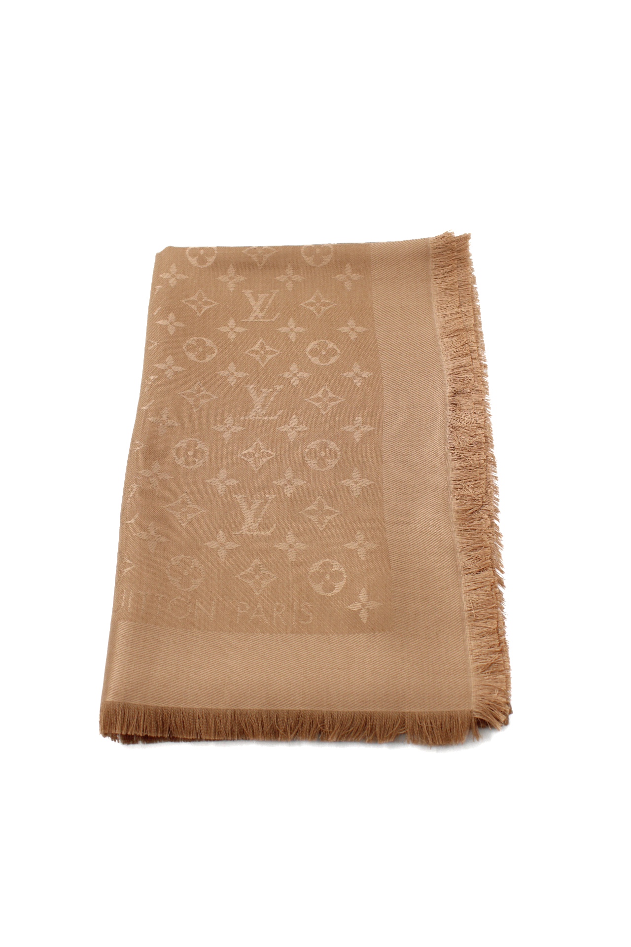 Scialle Louis Vuitton Monogram Caramel thumb