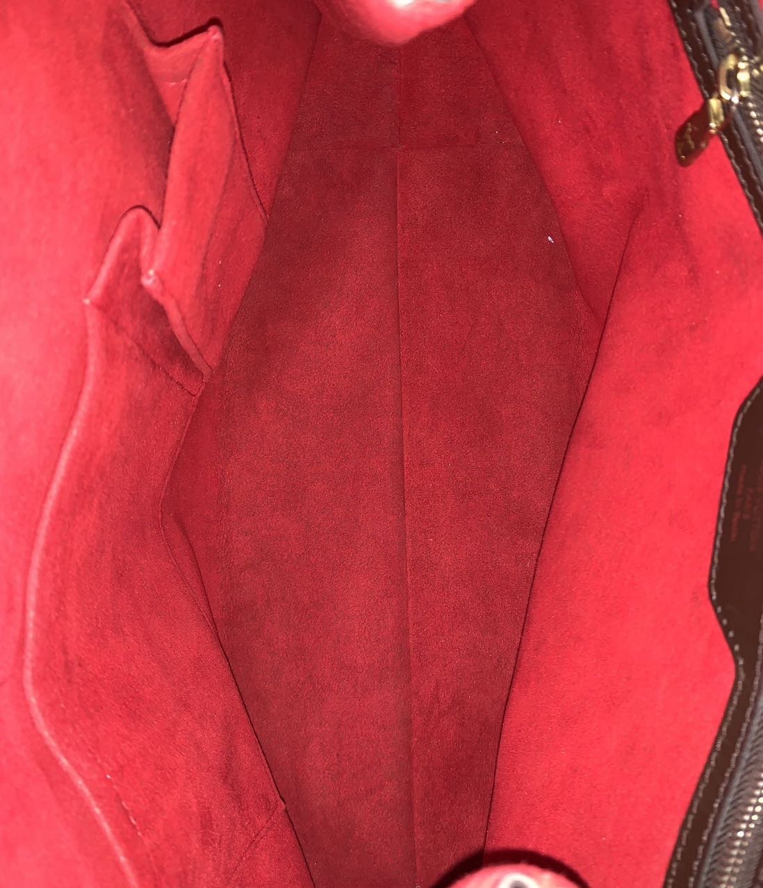 Borsa Louis Vuitton Hampstead in damier ebene thumb