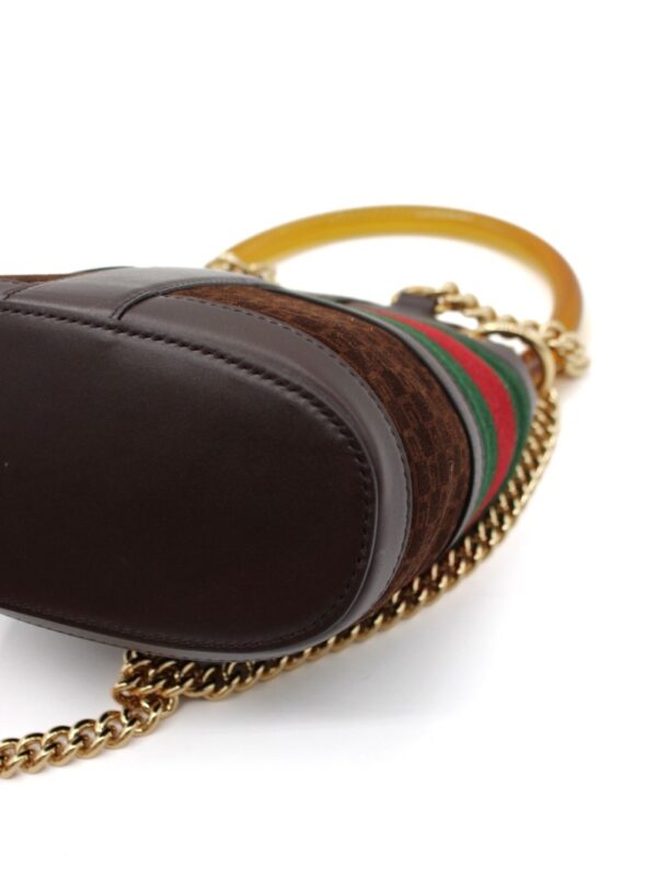 Secchiello Gucci GG Marmont in velvet e pelle