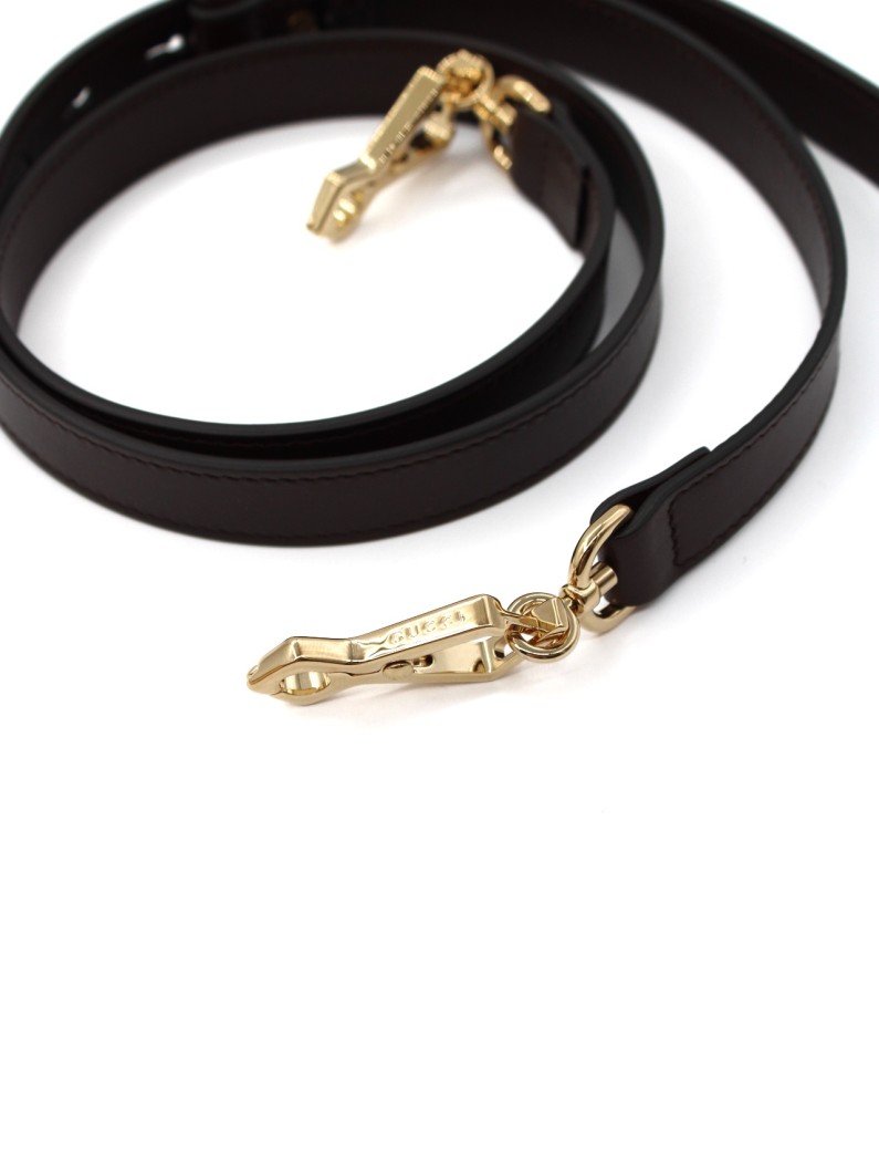 Secchiello Gucci GG Marmont in velvet e pelle thumb