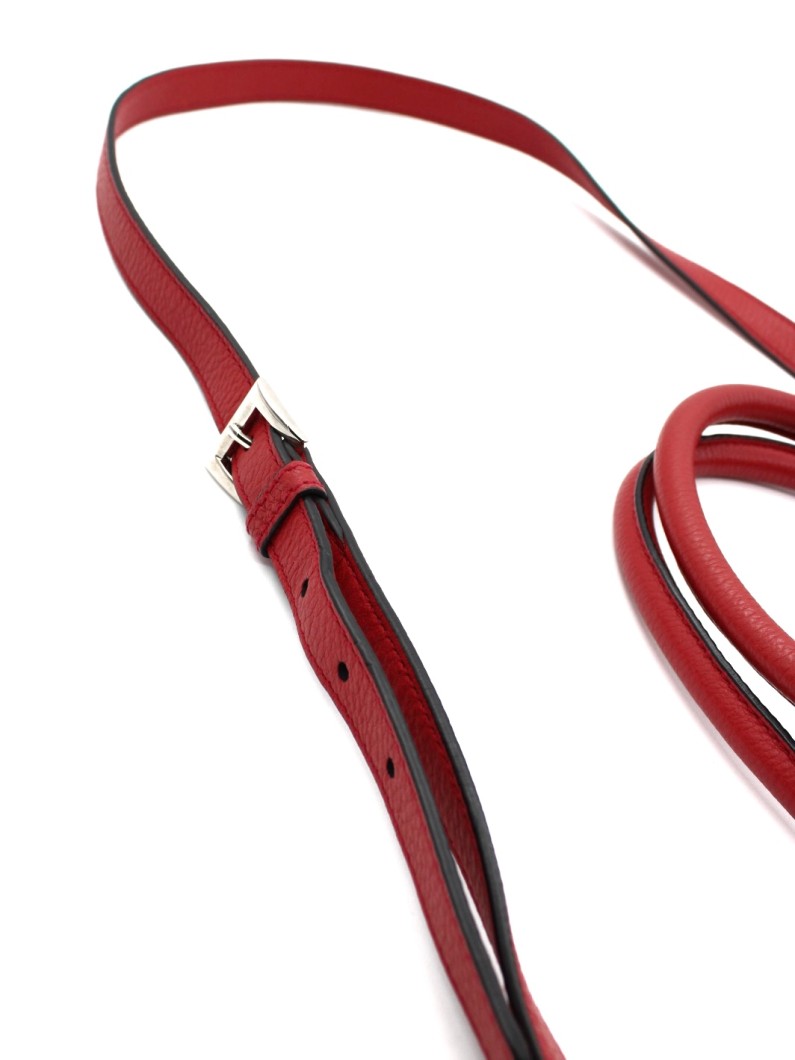 Shopper Prada in Pelle Martellata Rossa thumb