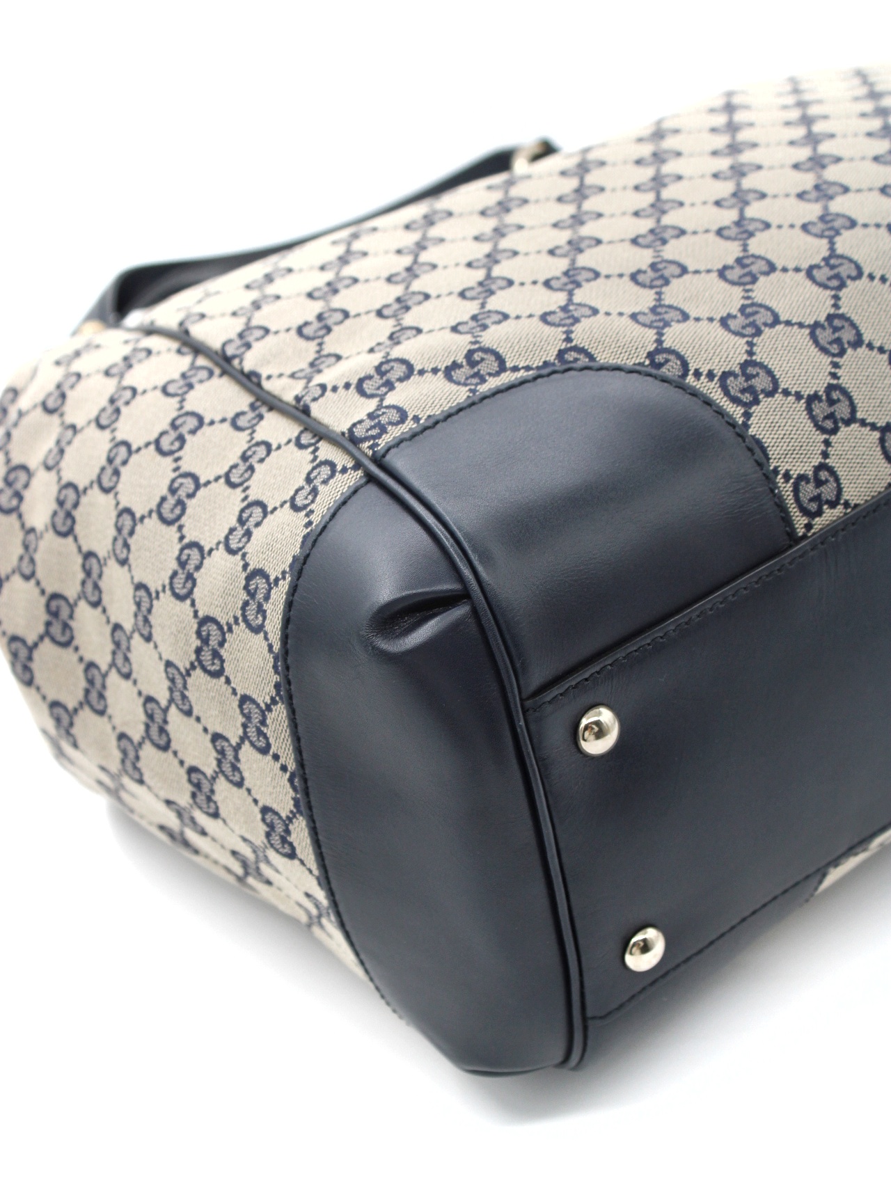Borsa Gucci Brik GG Blu thumb