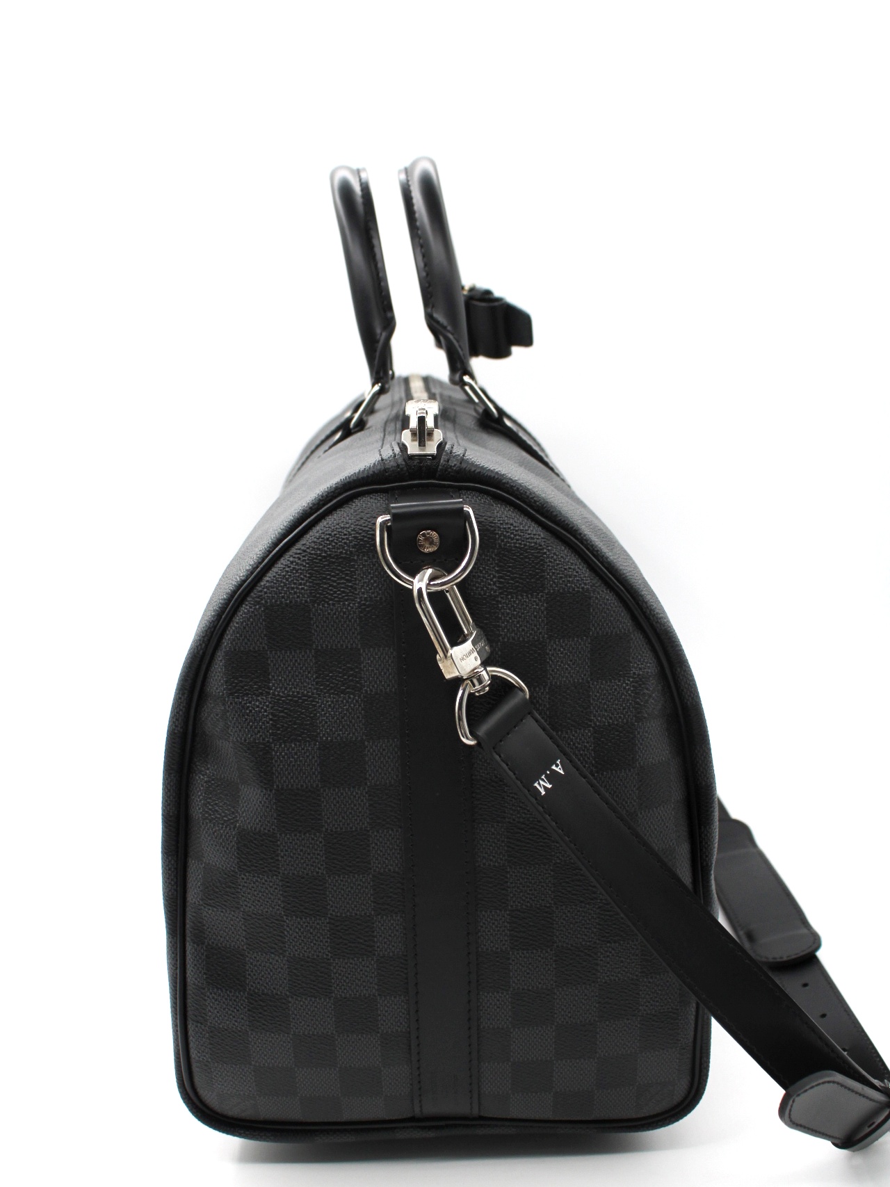 Keepall Louis Vuitton Bandouliere 45 in Damier Graphite thumb