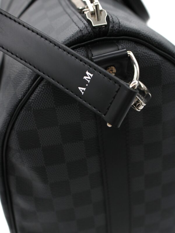 Keepall Louis Vuitton Bandouliere 45 in Damier Graphite