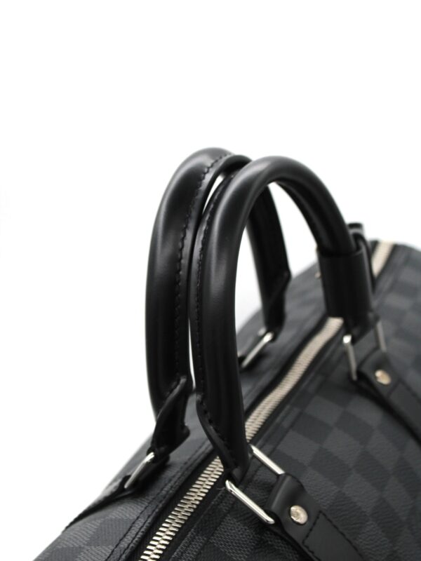 Keepall Louis Vuitton Bandouliere 45 in Damier Graphite