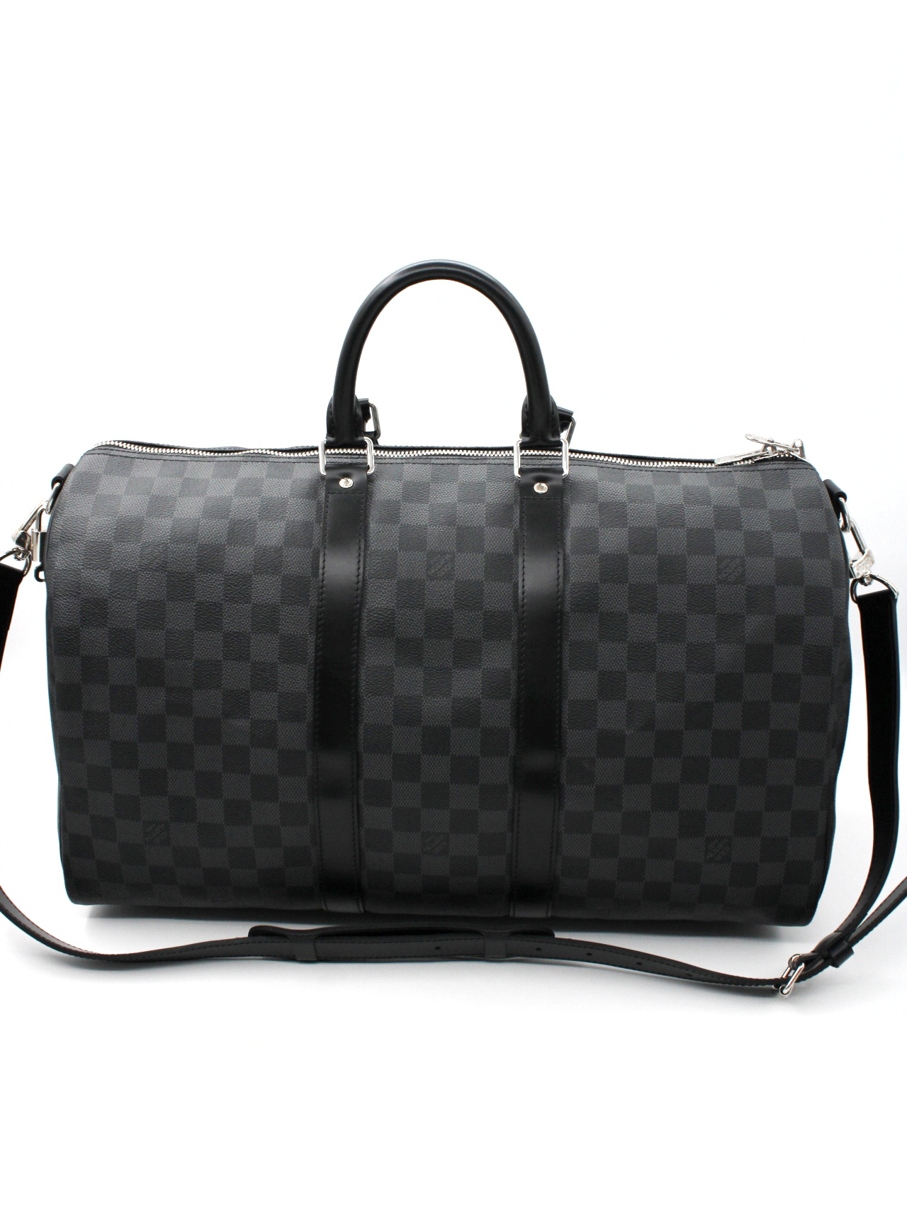 Keepall Louis Vuitton Bandouliere 45 in Damier Graphite thumb