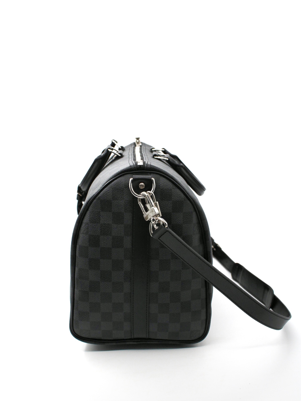 Keepall Louis Vuitton Bandouliere 45 in Damier Graphite thumb
